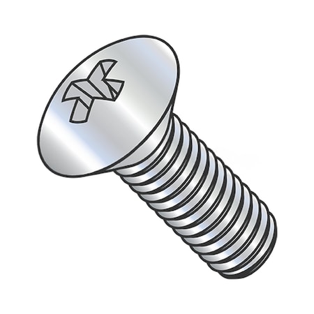 Usa Industrials #12-24 x 3/4 in Phillips Oval Machine Screw, Zinc Plated Steel BULK-SCRW-1399